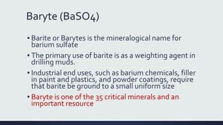  Baryte: Un Minéral Indispensable pour les Peintures et l’Industrie du Forage!